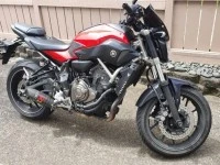 Motorcycle Yamaha mt07