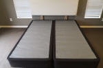 King size mattress, split base and headboard