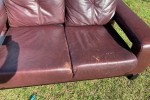 Leather couch