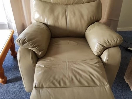 Electric Leather Recliner Armchair