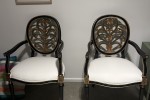 IKEA Holmsta Armchair, Cape Cod Chairs (2), TV Unit green, TV, Occasio...