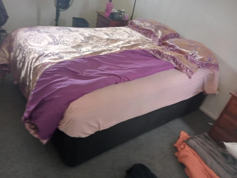 Side by side fridge freezer, Washing Machine, Double bed mattress and ...