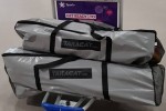 Takacat 3.4S inflatable boat in 2x bags and 1x outboard motor 15hp