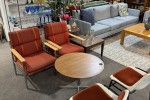 4 x chairs, 1 x coffee table