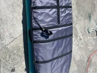 Surf board in bag