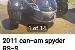 Motorcycle Can am Spyder