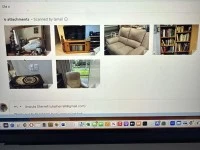 2 seater couch 1450x950, tv cabinet 450 x 1360, leather recliner 820 x...