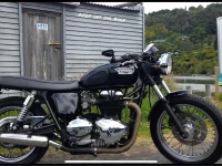 Motorcycle Triumph Bonneville