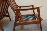 2 x Danish design Viking armchairs