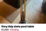 Pool table 7ft