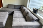 L Shaped Couch Piece 1, L Shaped Couch Piece 2, L Shaped Couch Ottoman