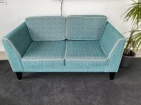 Turquoise 4 peice Danske Mobler Lounge Suite 2 x 3 seater and 2 x 1 se...