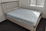 Queen bed mattress and base
