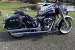 Motorcycle Harley Davidson Softtail Deluxe