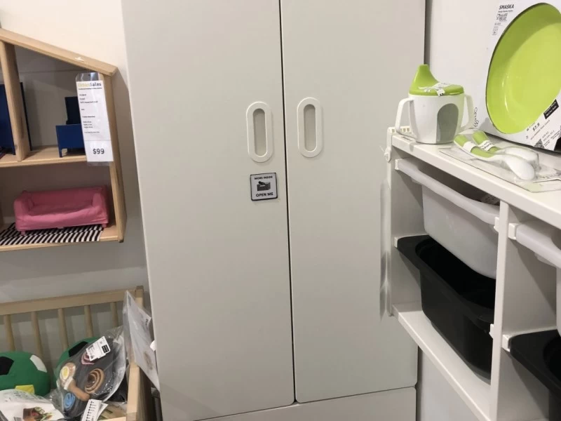 IKEA assembled wardrobe