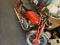 Motorcycle Vincent Red Comet