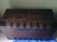 Wooden chest