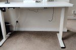Standing desk, Mirror boxed up, Gaming chair