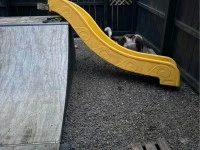 Plastic slide 2m long