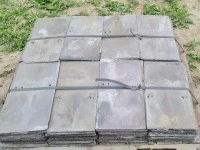 Pallets roofing slate