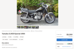 Motorcycle Yamaha XJ400