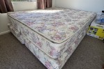 King Size Bed and mattress (2), 3 seater recliner Sofa, 1 seater sofa ...