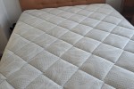 Queen size bed and mattress