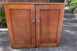 Solid wood cabinet