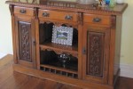 Kauri side board, Wooden draws, Dresser antique