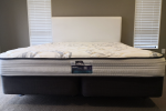 King size mattress, split base and headboard