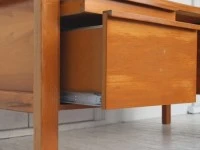 $1 reserve Mid Century rimu desk