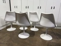 Tulip Chairs Swivel x5