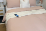 Queen Bed, Bedside tables (2), Drawers, mirror