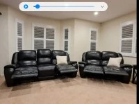 3 seater leather recliner sofa, 2 seater leather recliner sofa