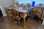 China cabinet, Wood spliter, 5 piece couch 3 seats 2 drink holder, Fri...
