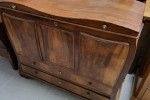 French Art Deco Curved Chest of Drawers