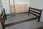 Harvey Norman Noah King Single Bunk Beds / Single beds x 2 Grey wash -...