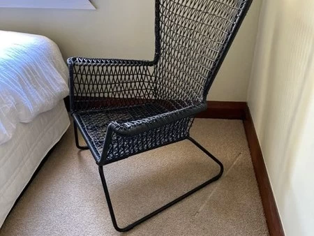 Rattan arm chair indoor/outdoor