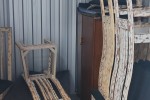 Glass table top 2000mm x 1000mm, telescope box 1500mm x 600mm x 450mm ...