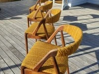 Kai Kristiansen dining chairs x 4