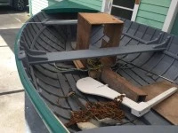 Small boat Clinker Dinghy for sale