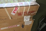 Vehicle bonnet in box