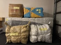 Queen Mattress no bed frame, Fabric Sofa Couch, box1, box2, box3, box4...