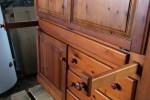 Large sewing cabinet