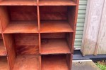 Industrial antique storage unit