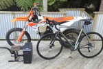 Motorcycle KTM XCF 350 Motocross bike