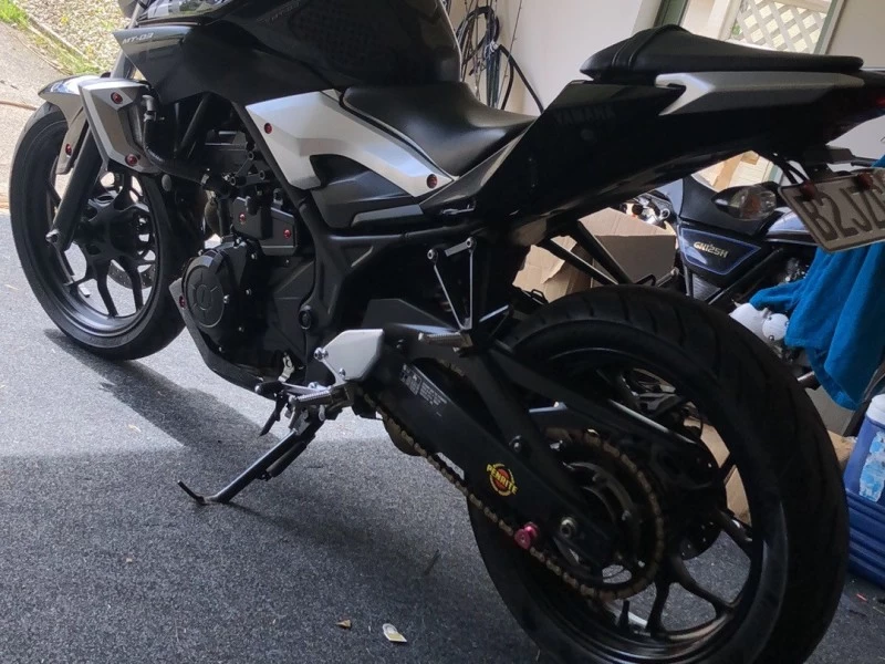Motorcycle Yamaha MT03