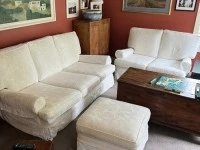 3 seater sofa, 2 seater sofa, Ottoman
