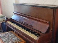 Haake Hannover piano - upright with piano stool