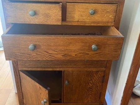 Vintage oak drawers